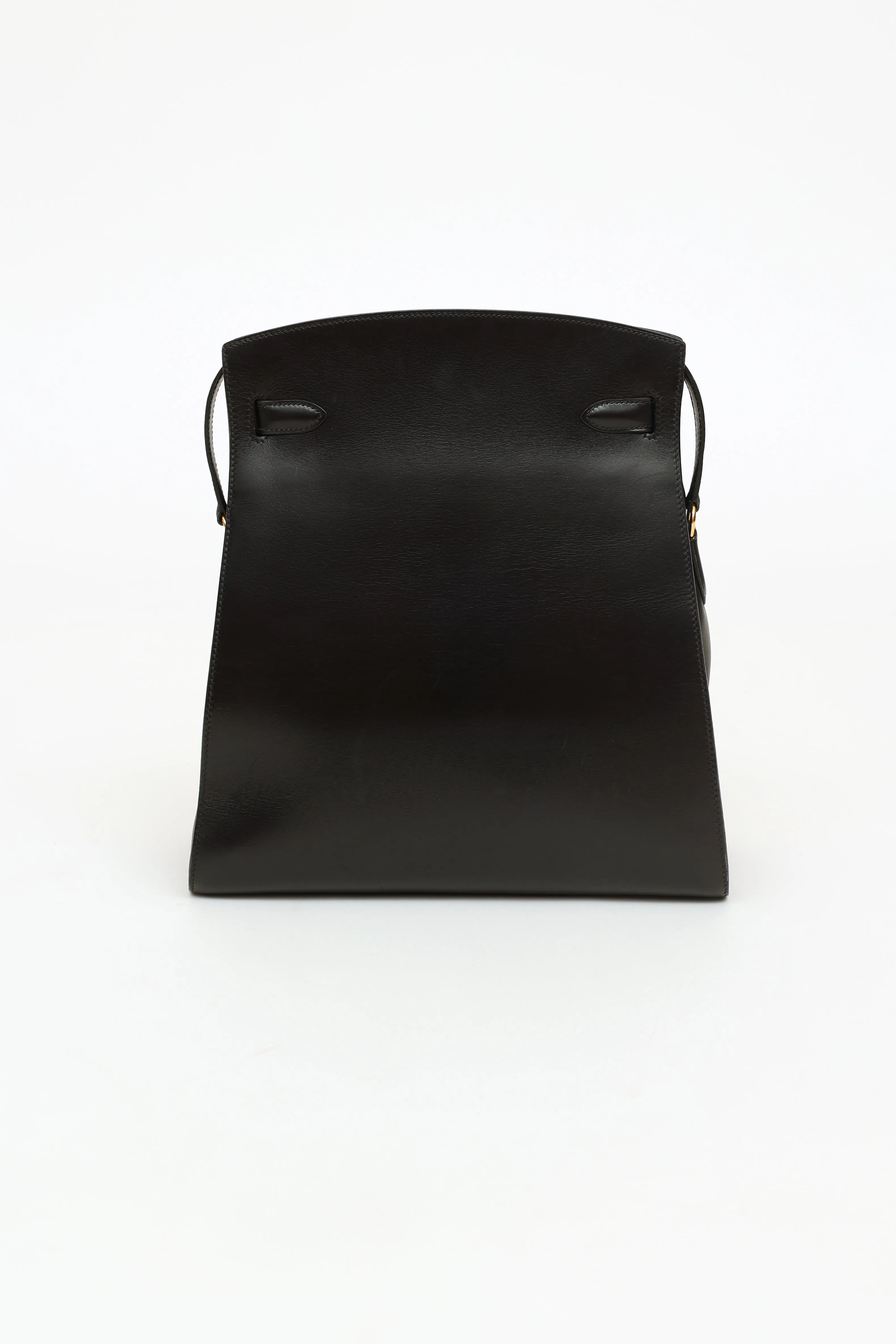 1995 Noir Box Calf Kelly Sport 30 Bag