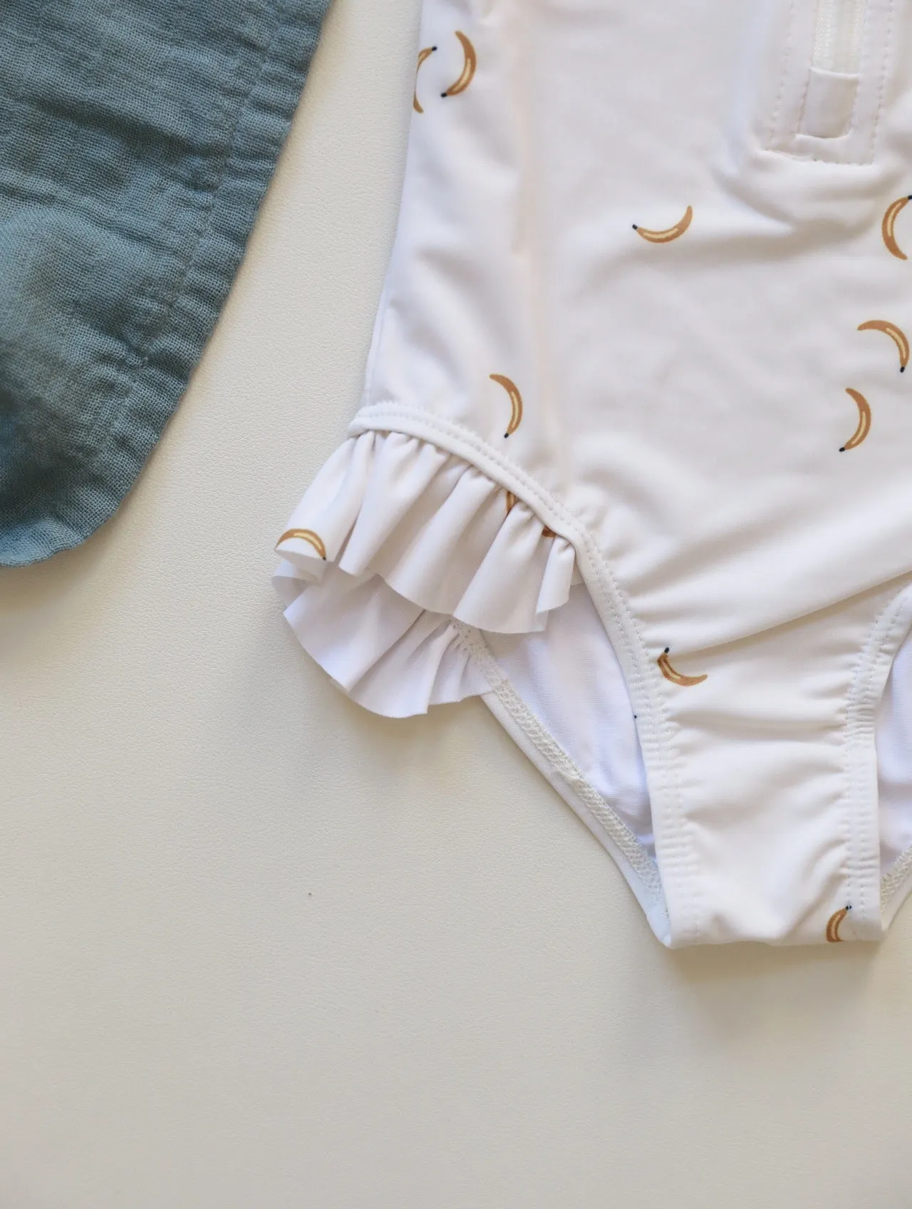 Baby/Toddler Girl Mix Prints Long Sleeve One-Piece Swimsuit (3 Designs)