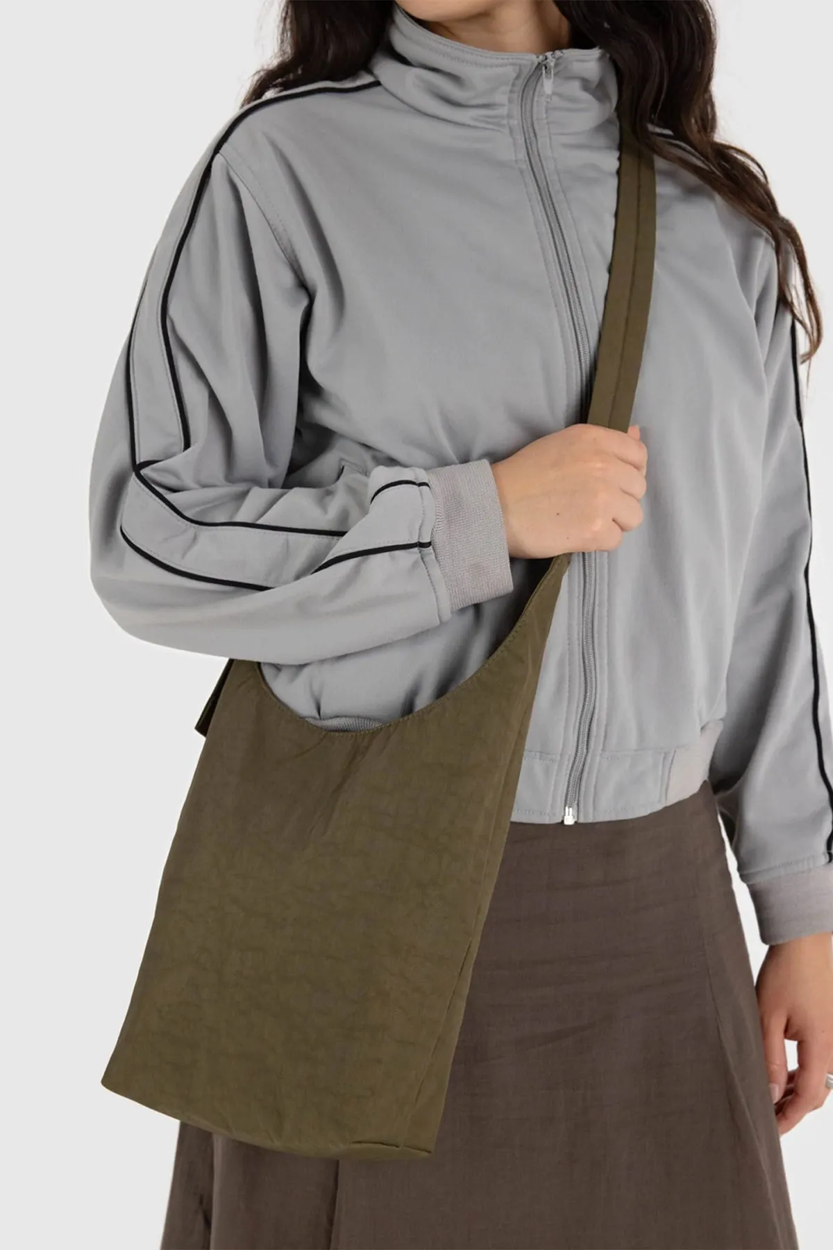 BAGGU Small Nylon Sling Seaweed