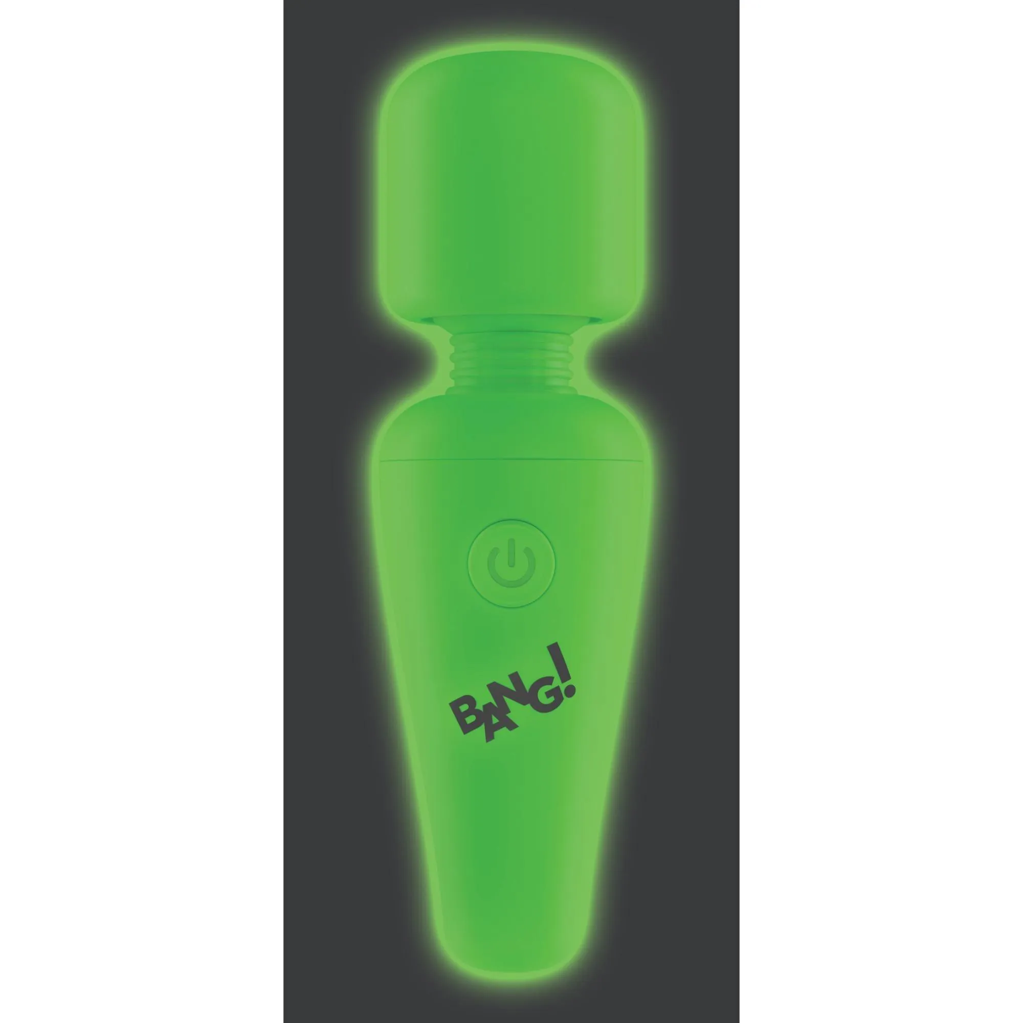 Bang! Glow in the Dark Rechargeable Silicone Mini Wand