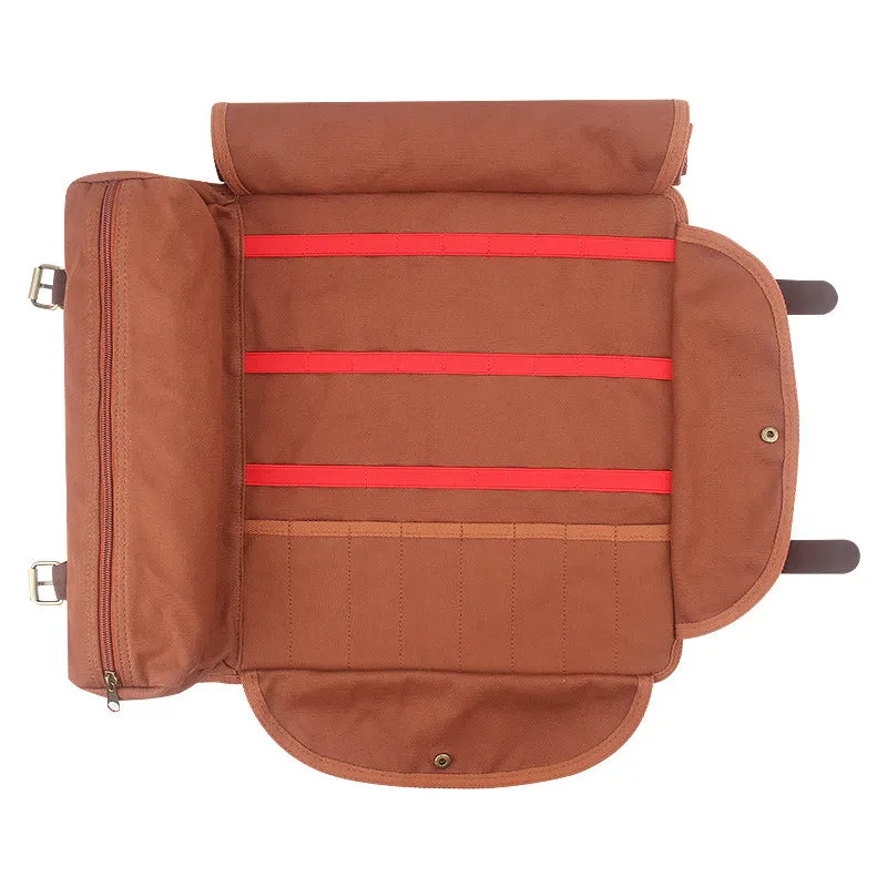 Bartending Kit Portable Bar Bartending Bag Outdoor Picnic Camping Canvas Bartending Kit