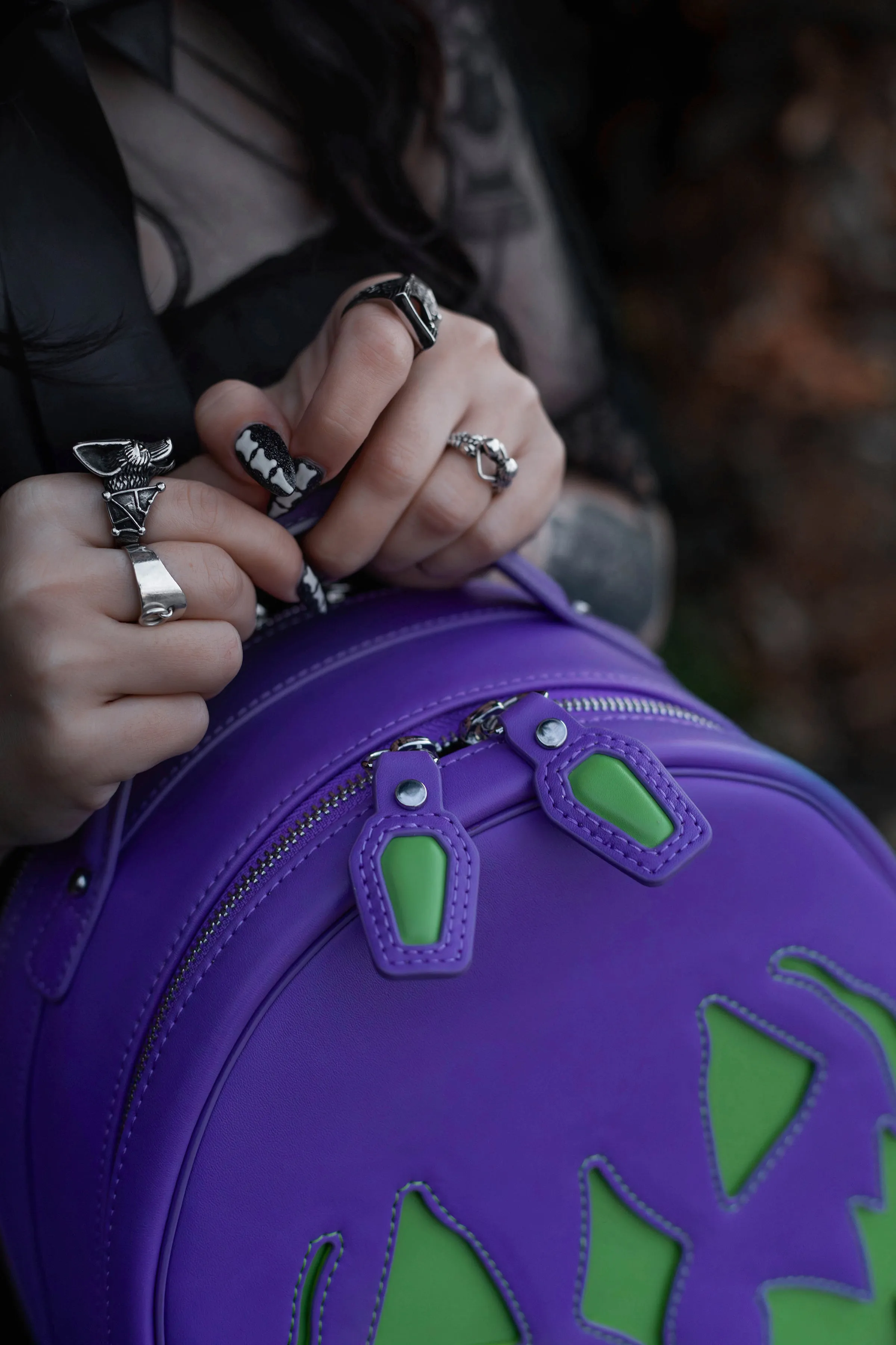 Beetle Juice Haunted Hallows Backpack