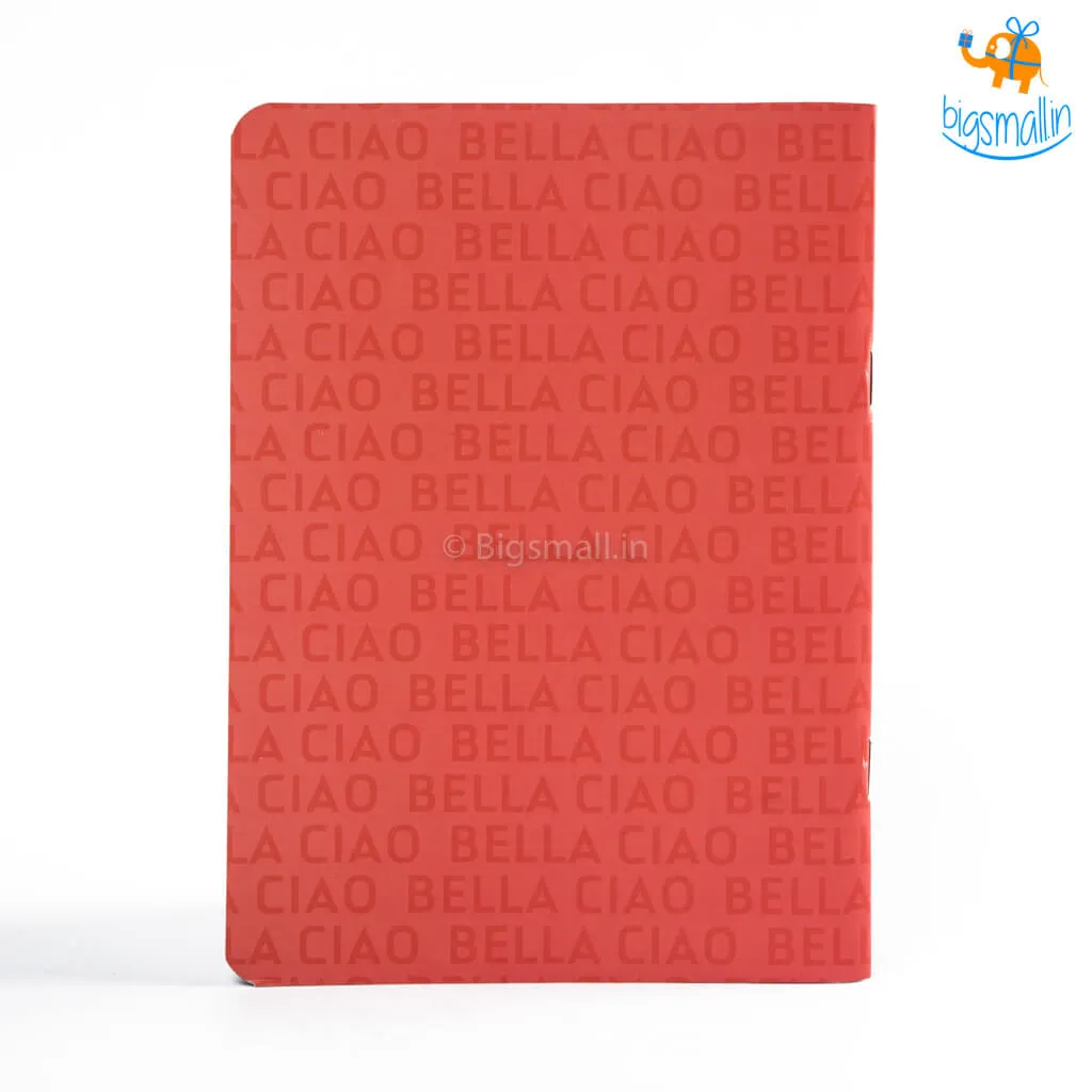 Bella Ciao Ruled Notebook