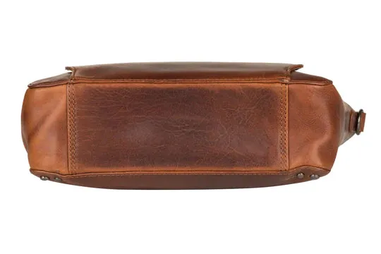 Bethany Leather Concealed Carry Lockable Satchel