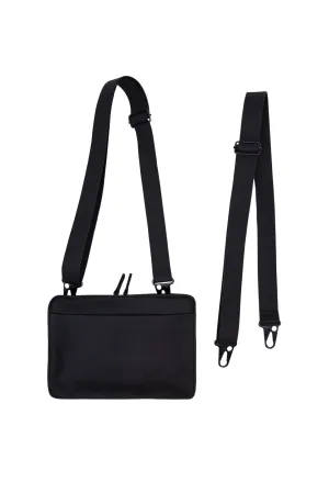 Black Adjustable Box Bag