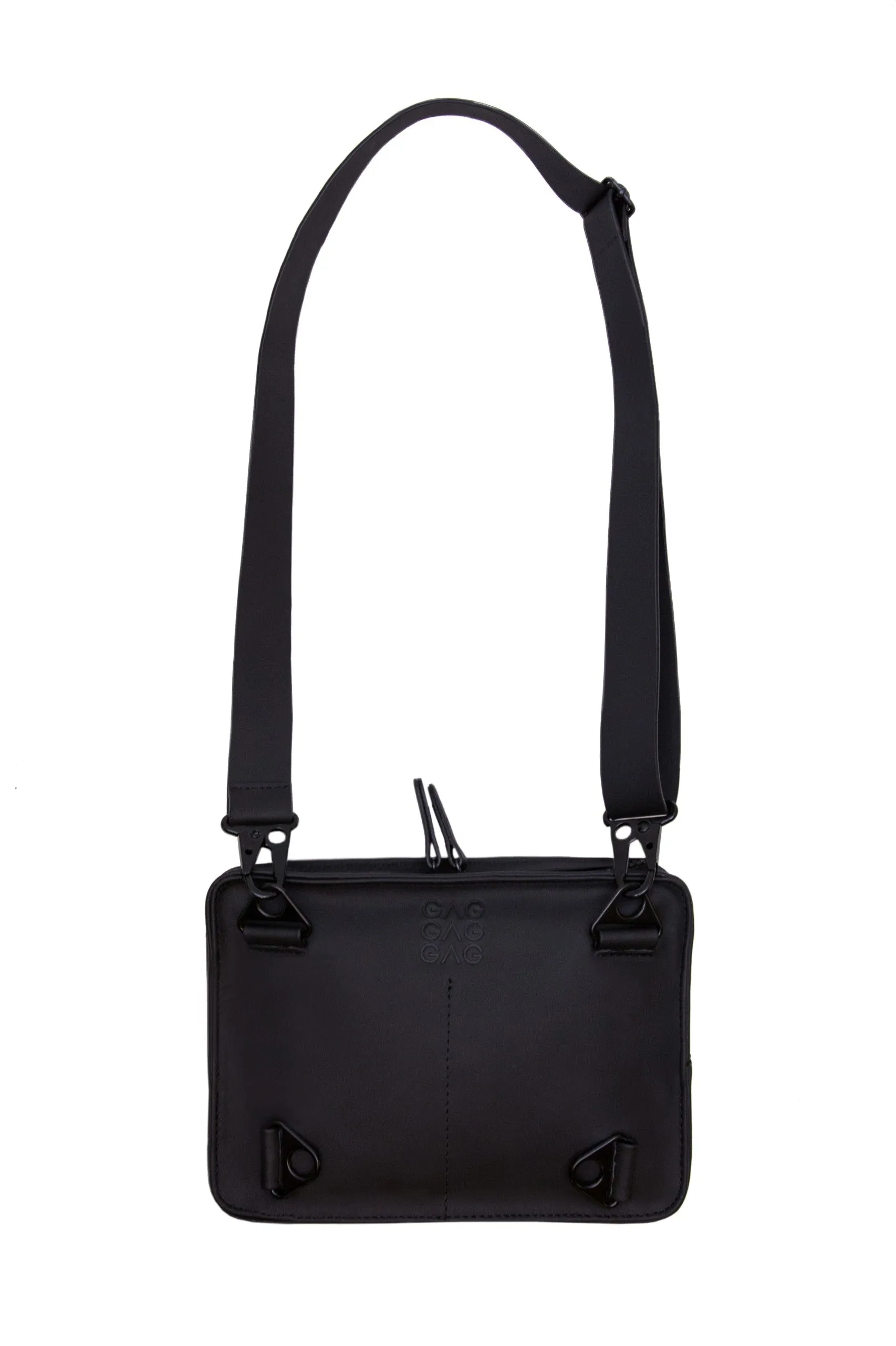 Black Adjustable Box Bag