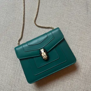 Bvlgari Small Serpentini Leather Bag