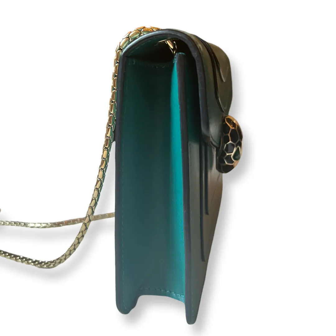 Bvlgari Small Serpentini Leather Bag