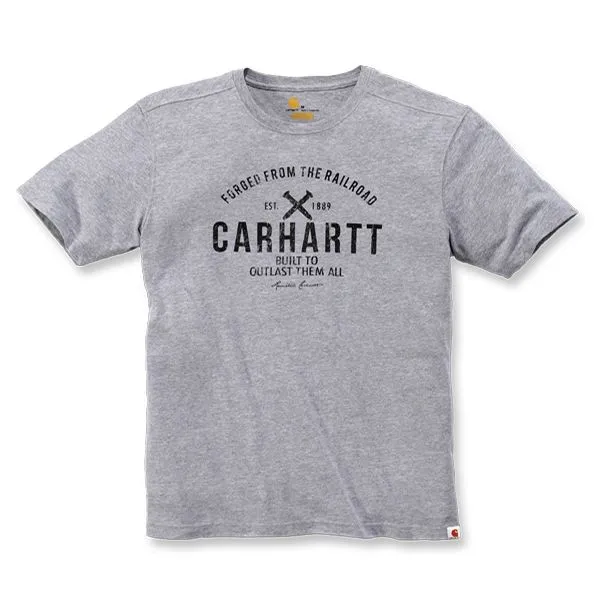 Carhartt&#x20;103658&#x20;Outlast&#x20;Graphic&#x20;s&#x2F;s&#x20;T-Shirt&#x20;-&#x20;Heather&#x20;Grey