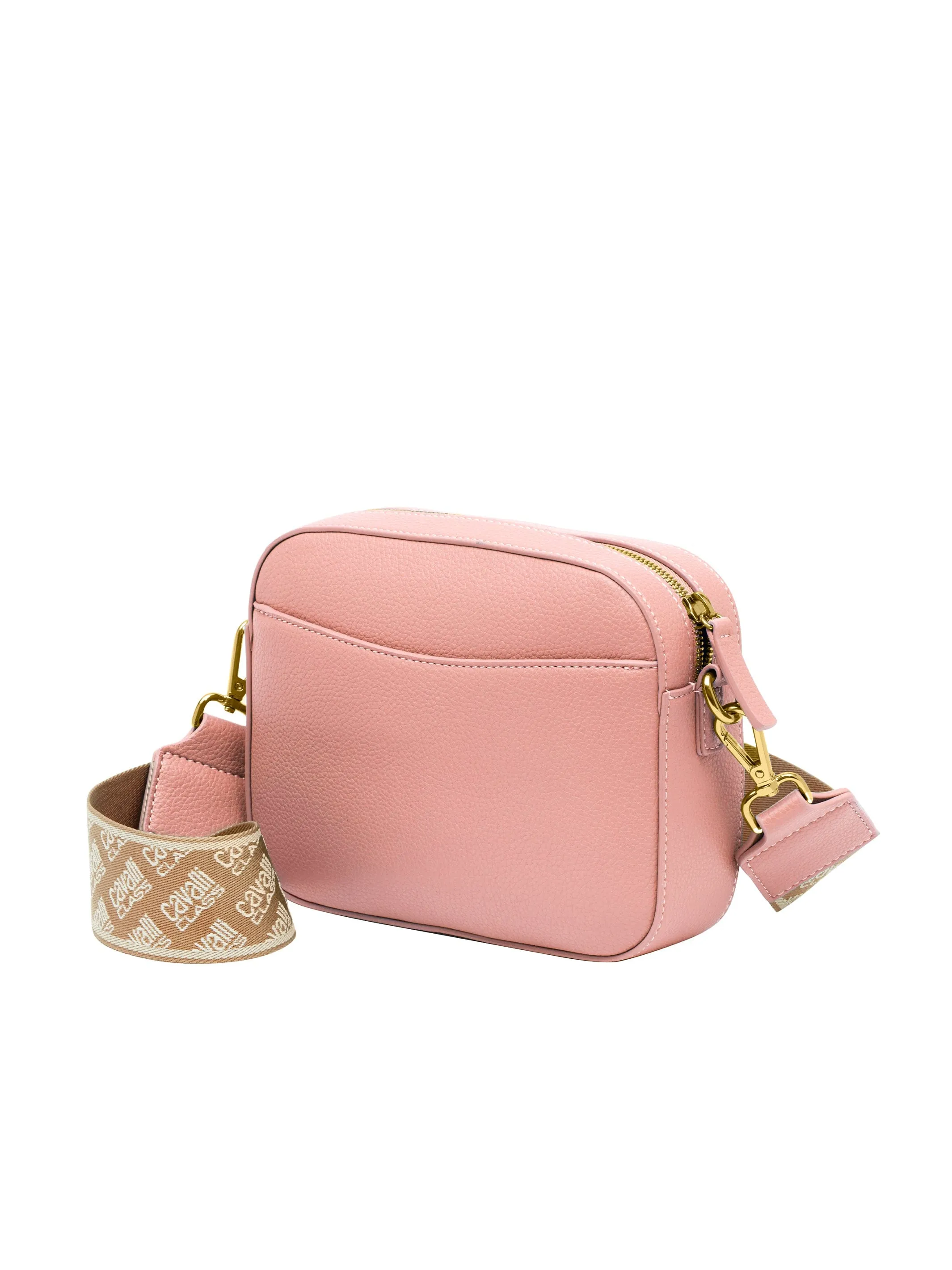 Cavalli Class ANCONA Powder Pink Small Square Crossbody bag