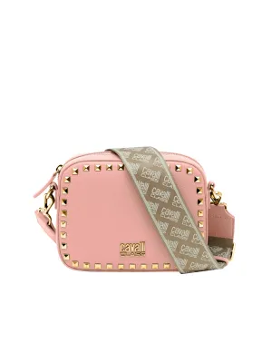 Cavalli Class ANCONA Powder Pink Small Square Crossbody bag
