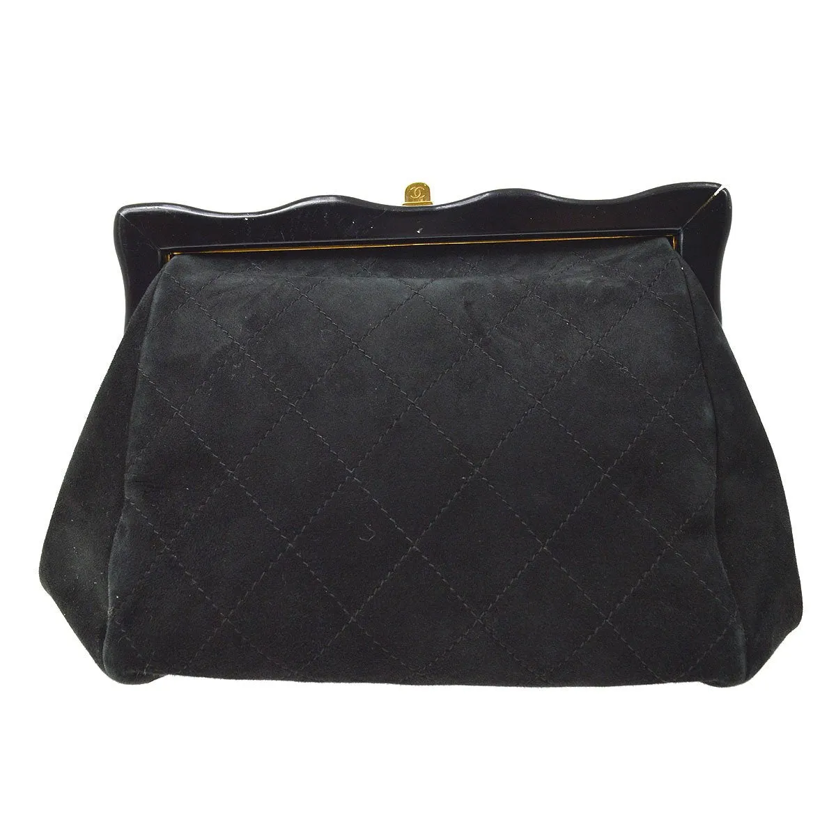 CHANEL 1998 Clutch Suede ao32622