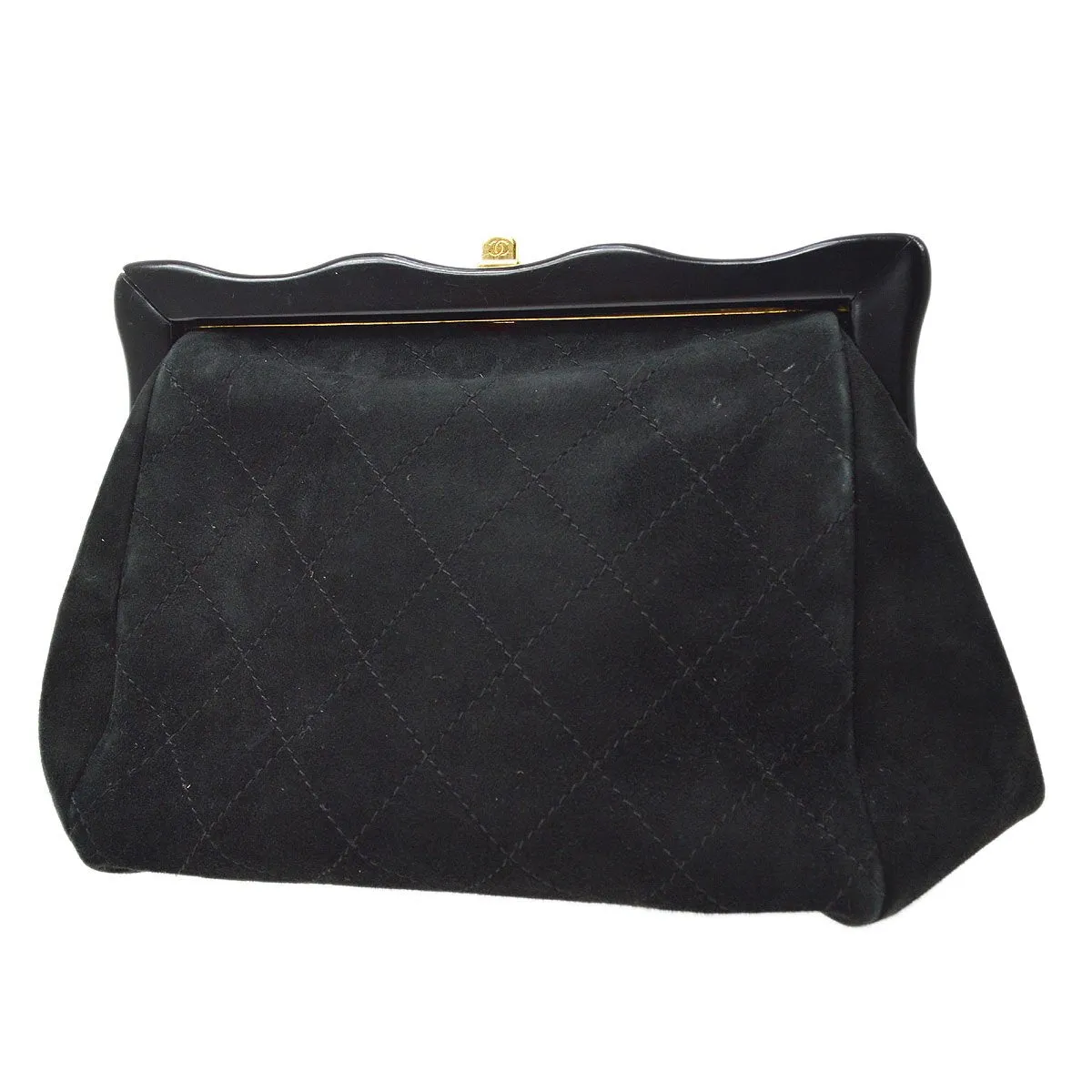 CHANEL 1998 Clutch Suede ao32622