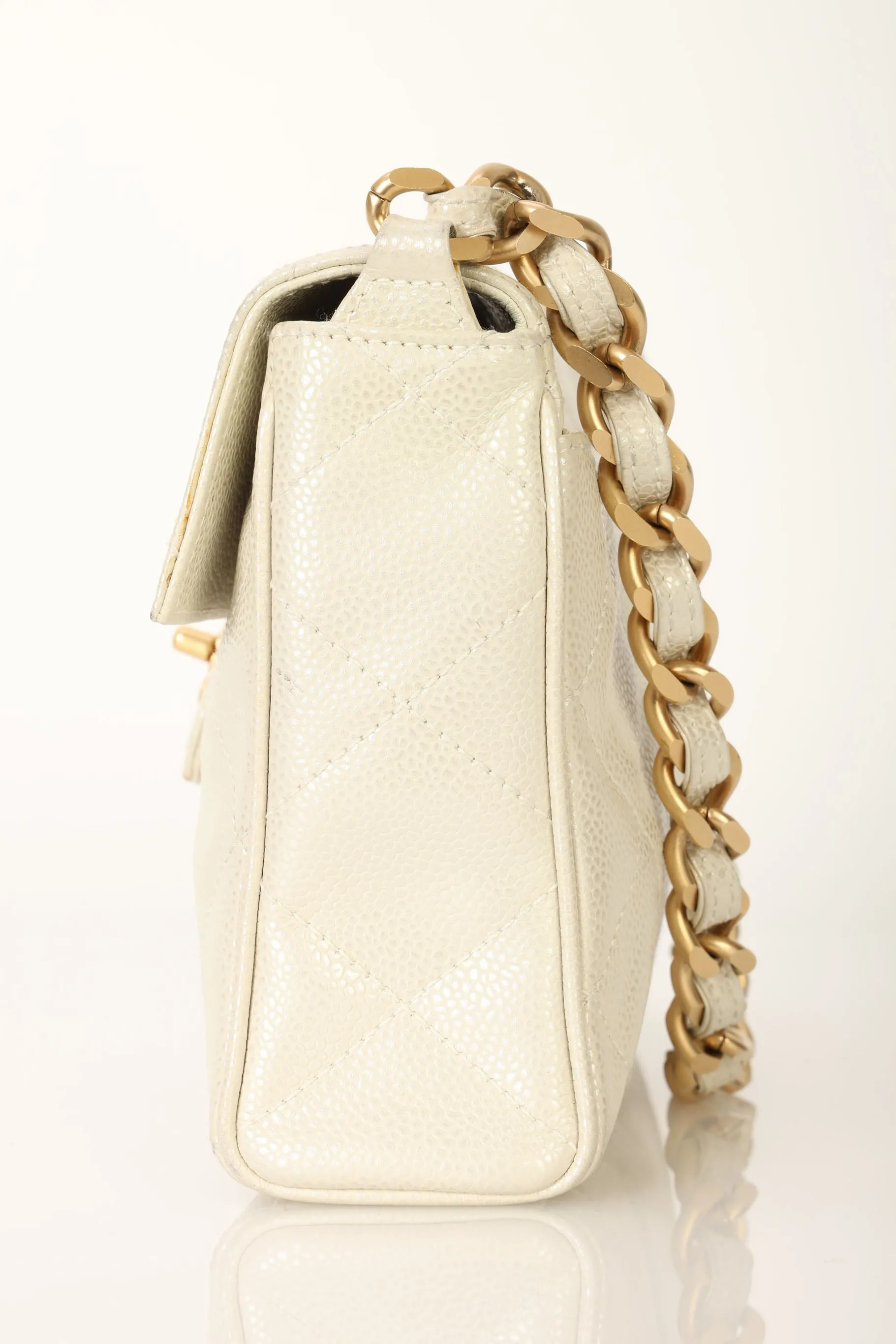 Chanel 2000 Caviar Iridescent Shoulder Bag