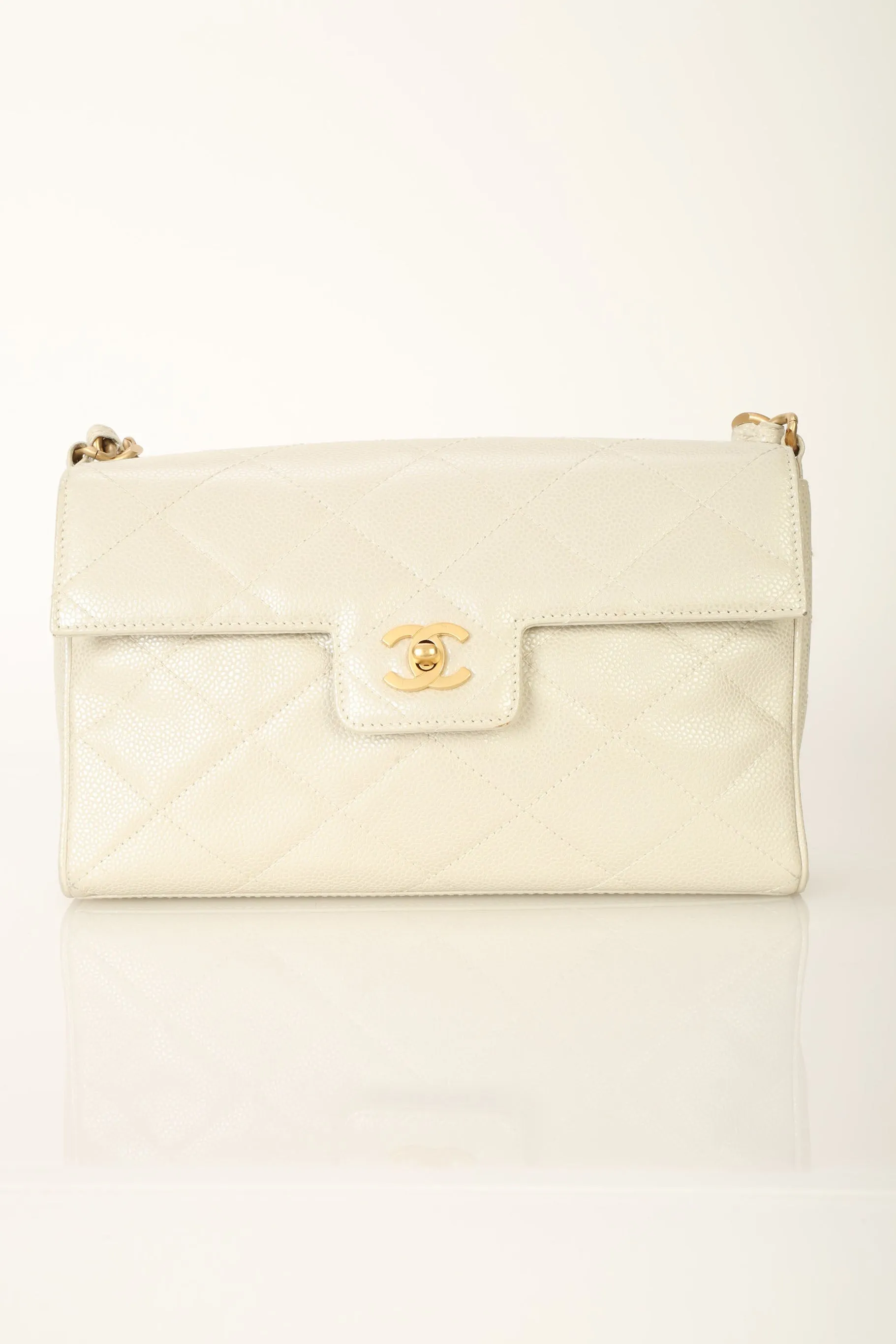Chanel 2000 Caviar Iridescent Shoulder Bag