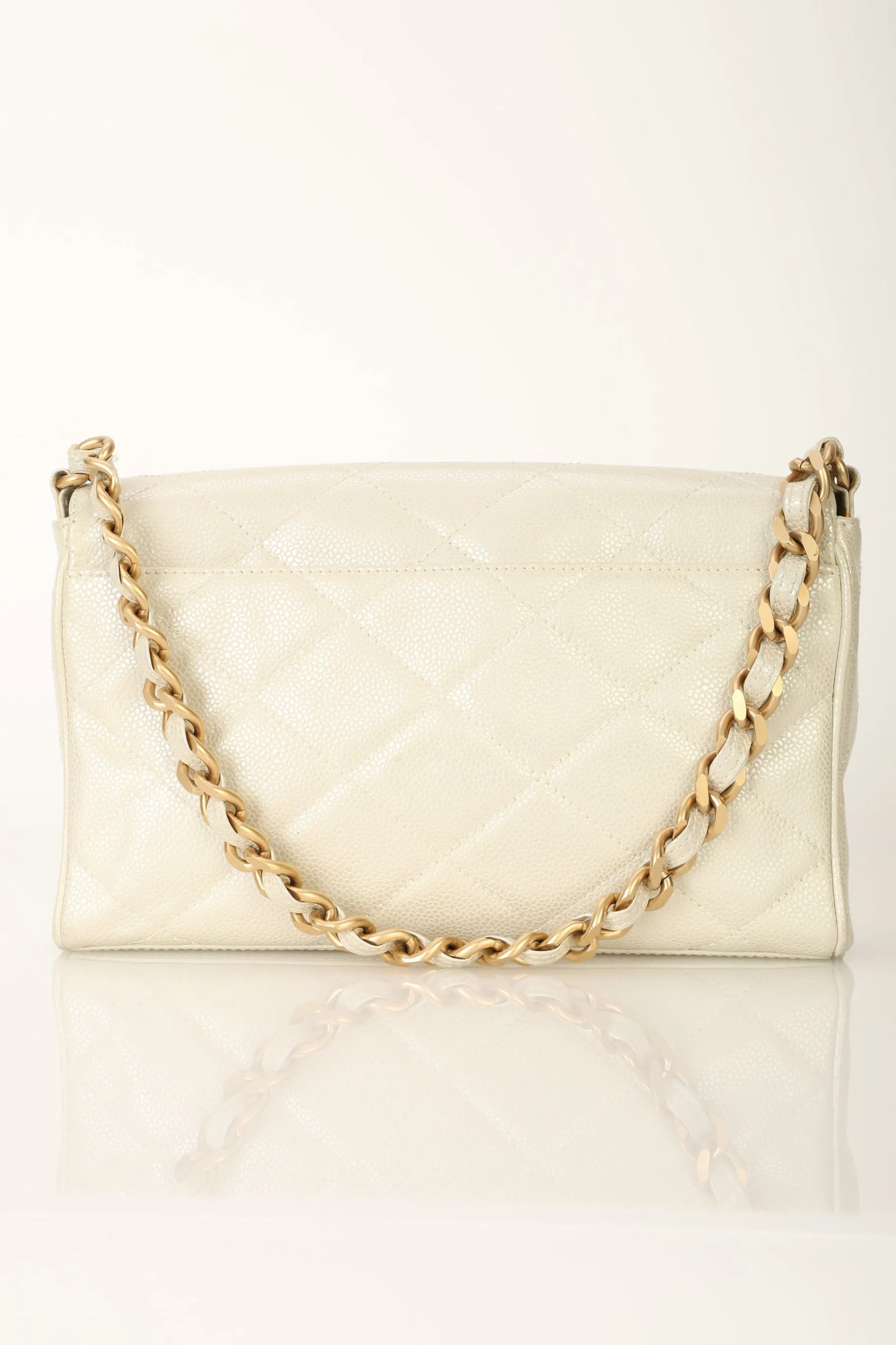 Chanel 2000 Caviar Iridescent Shoulder Bag