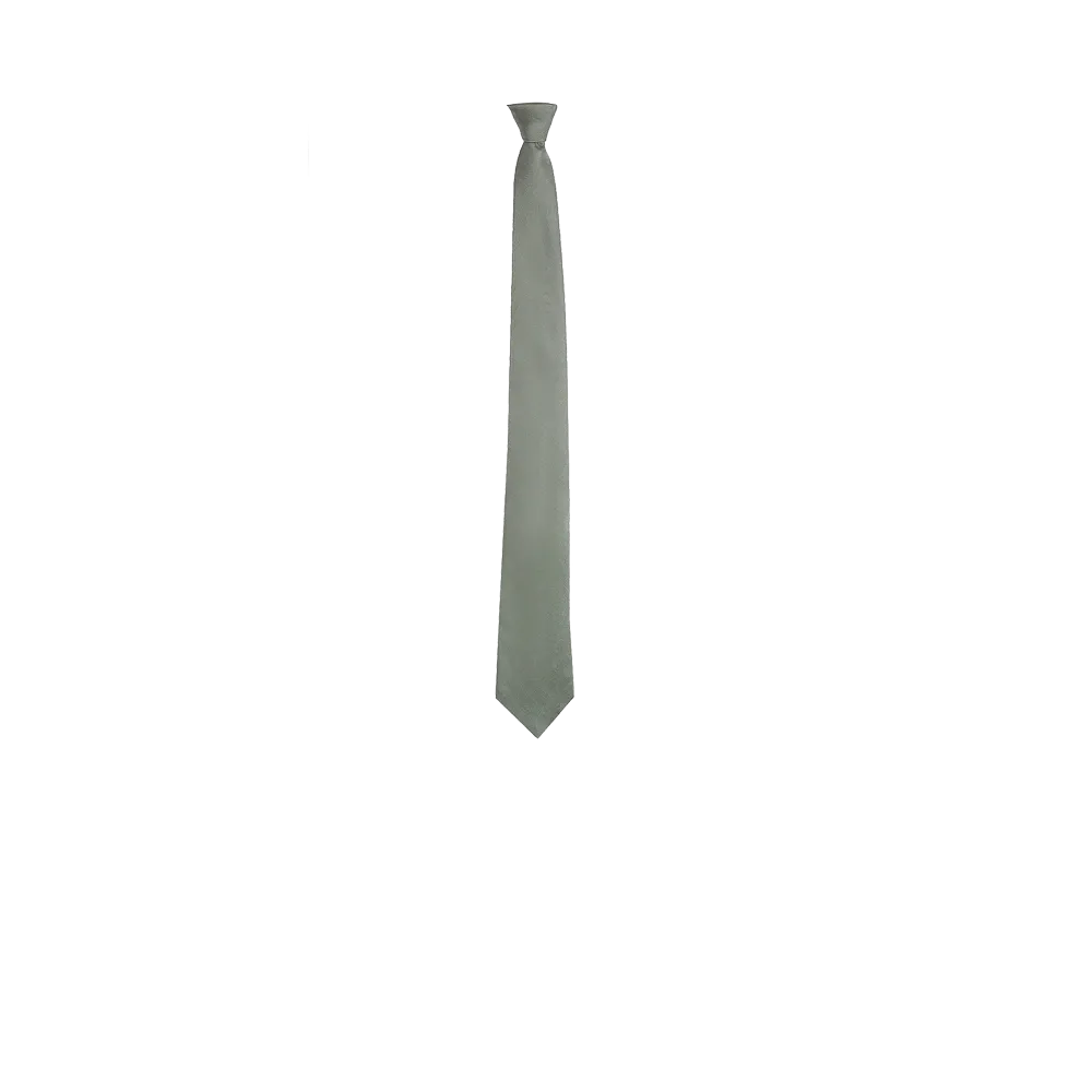 Chokore Dark Grey Twill Silk Tie - Solids line