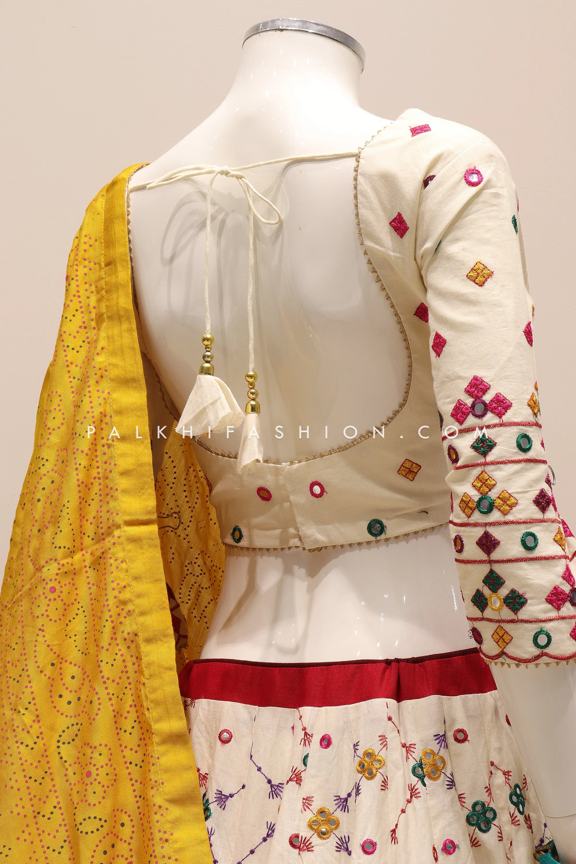 Designer Multicolor Navratri Chaniya Choli with 15 Meter Flair
