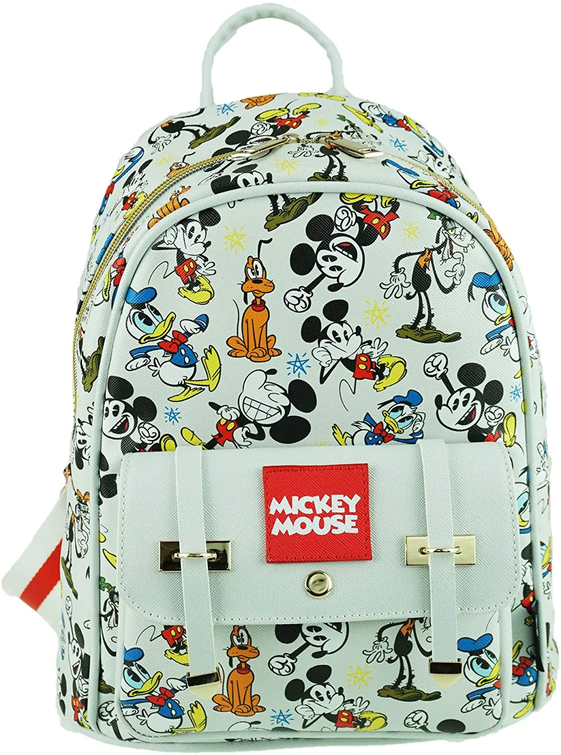 Disney's Mickey Mouse 11" Faux Leather Mini Backpack