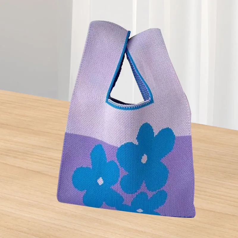 DUNNMALL New Ladies' Pouch Women's Portable Tote Bag Outdoor Fashion Portable Storage Bag Korean Style Shoulder Bag with Hand Gift Bag