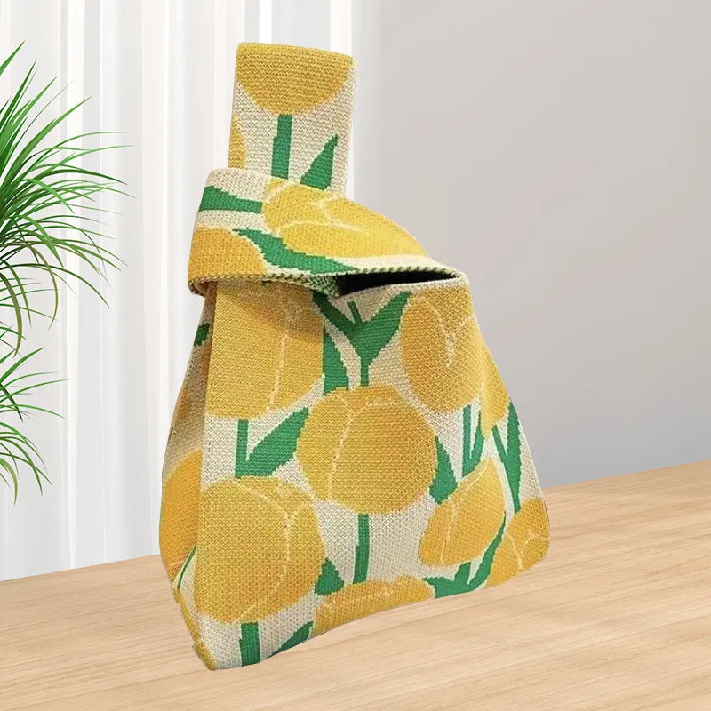 DUNNMALL New Ladies' Pouch Women's Portable Tote Bag Outdoor Fashion Portable Storage Bag Korean Style Shoulder Bag with Hand Gift Bag
