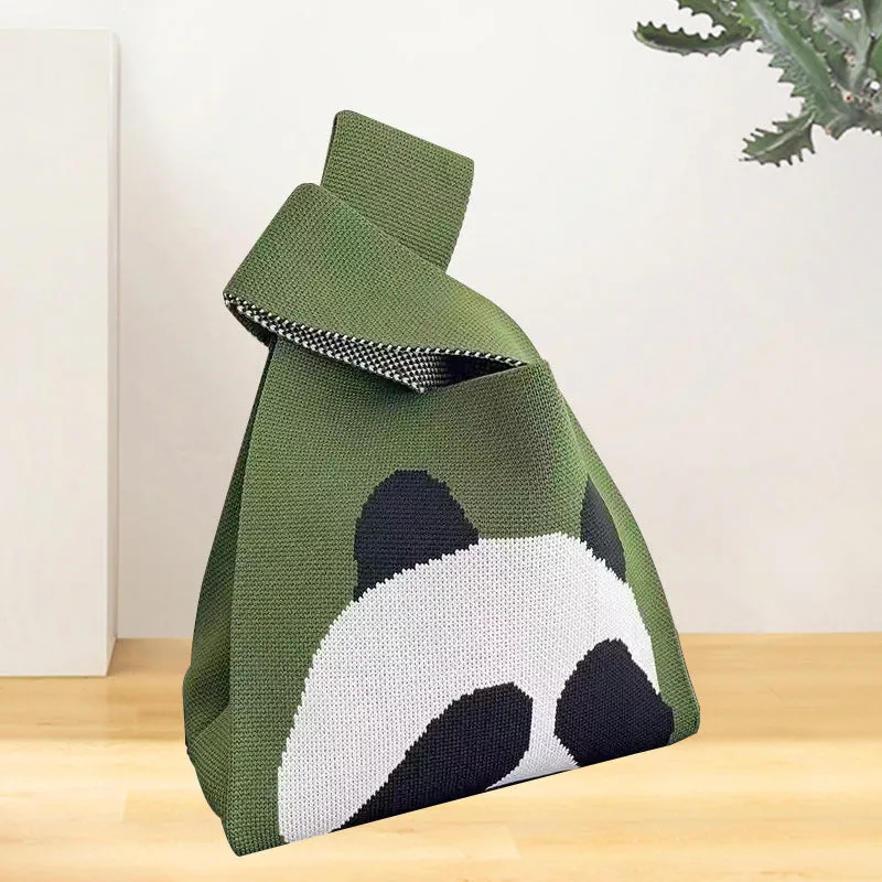 DUNNMALL New Ladies' Pouch Women's Portable Tote Bag Outdoor Fashion Portable Storage Bag Korean Style Shoulder Bag with Hand Gift Bag
