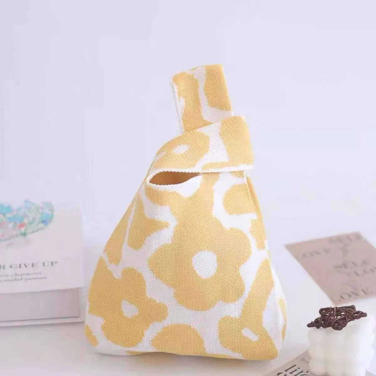 DUNNMALL New Ladies' Pouch Women's Portable Tote Bag Outdoor Fashion Portable Storage Bag Korean Style Shoulder Bag with Hand Gift Bag