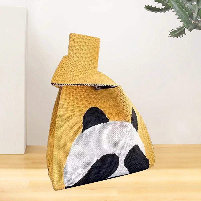 DUNNMALL New Ladies' Pouch Women's Portable Tote Bag Outdoor Fashion Portable Storage Bag Korean Style Shoulder Bag with Hand Gift Bag