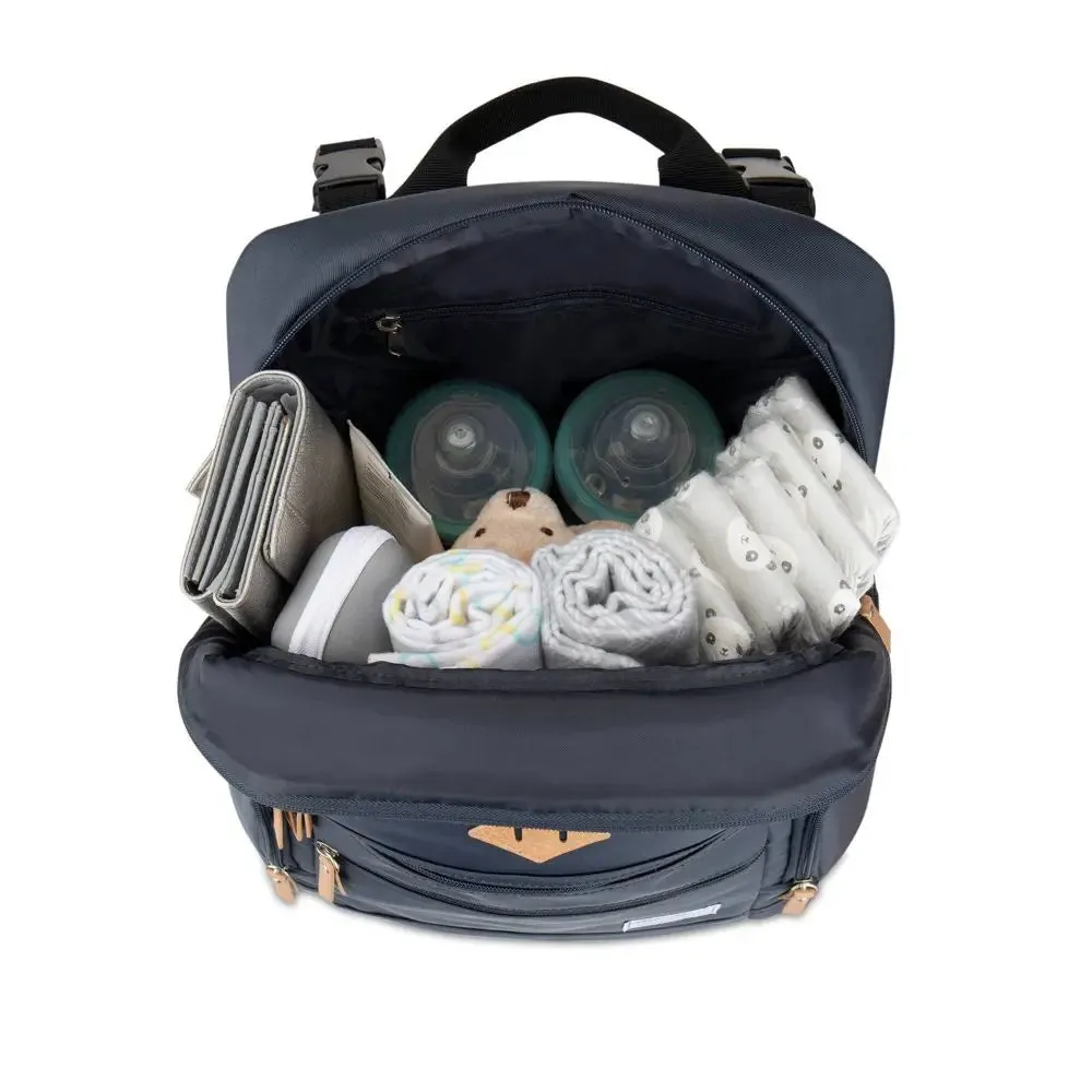 Eddie Bauer Highlands Peak Diaper Bag Backpack - Gray