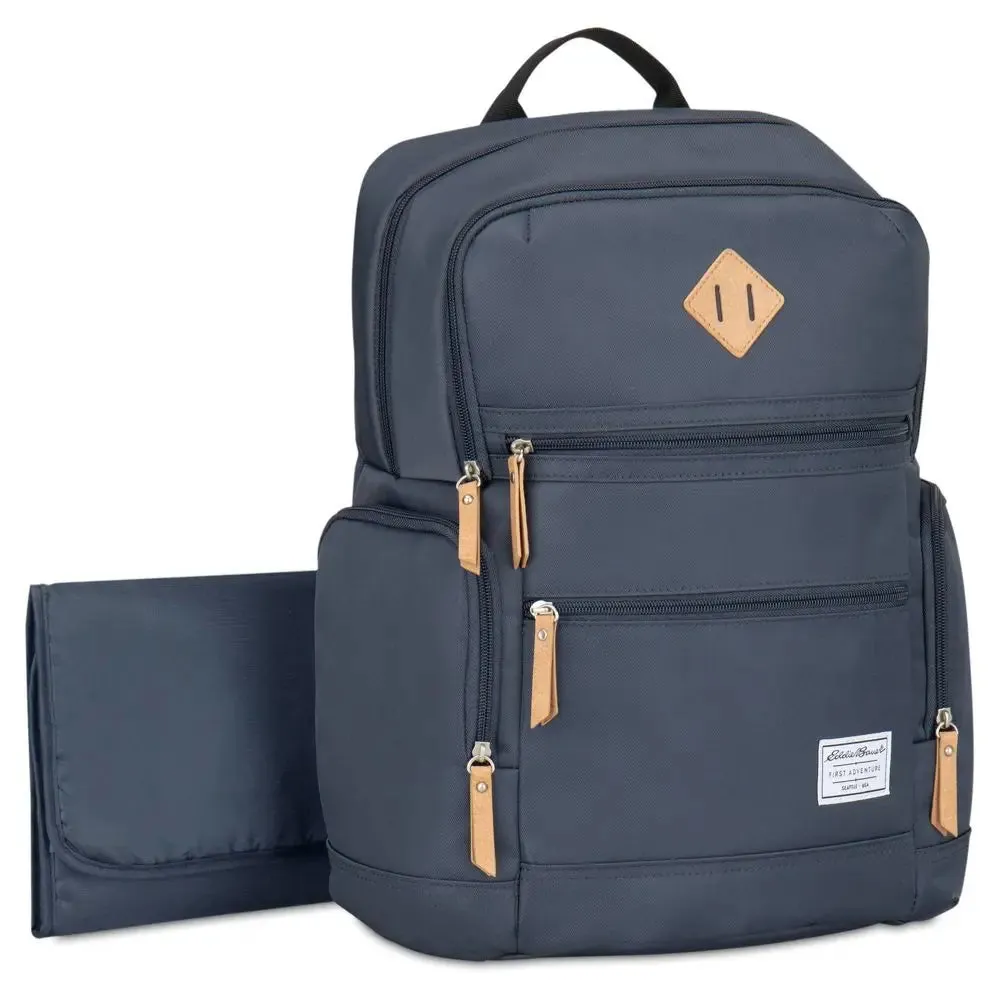 Eddie Bauer Highlands Peak Diaper Bag Backpack - Gray