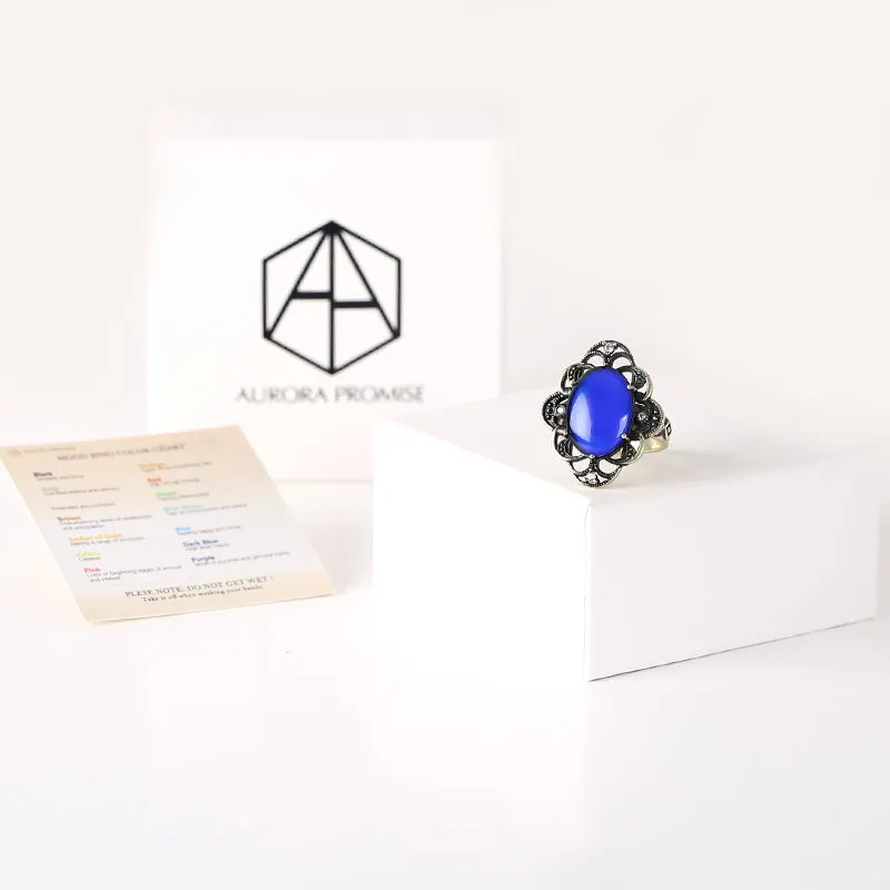 Elegant Retro Mood Ring