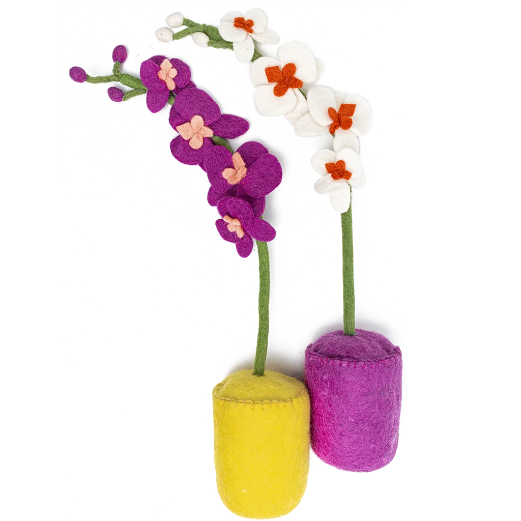 Felt Orchid Pot