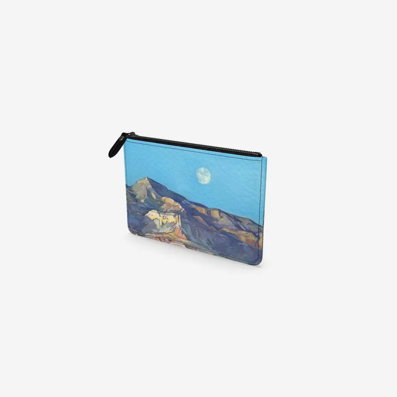 Ghost Ranch Leather Clutch