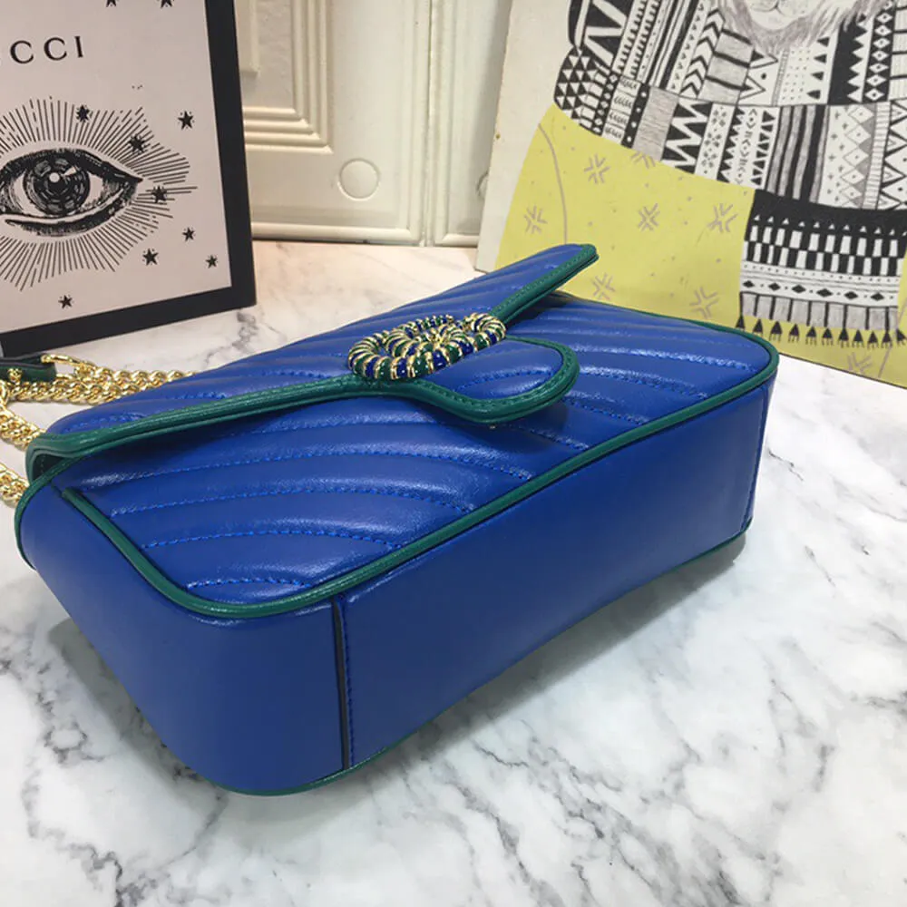 Gucci GG Marmont Small Matelassé Shoulder Bag