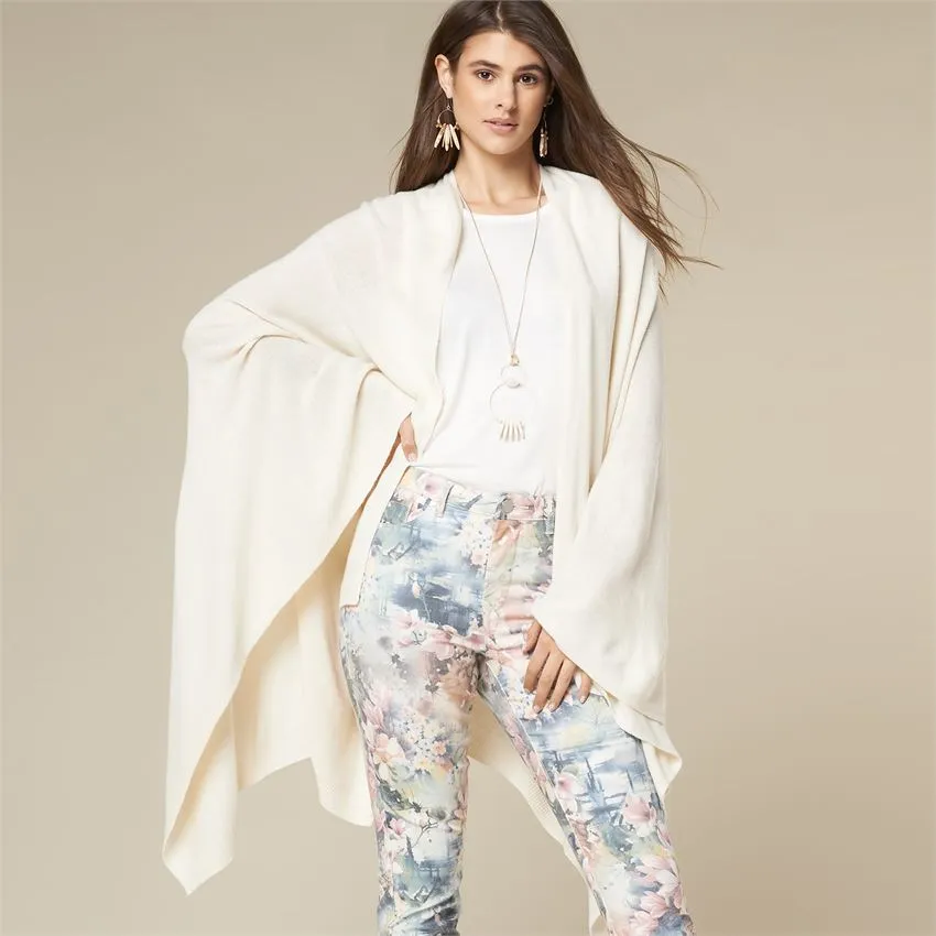 Kiara Lightweight Wrap - Egret