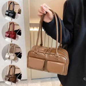 LovelyRLovely Versatile Square Multi-pocket Design Shoulder Bag