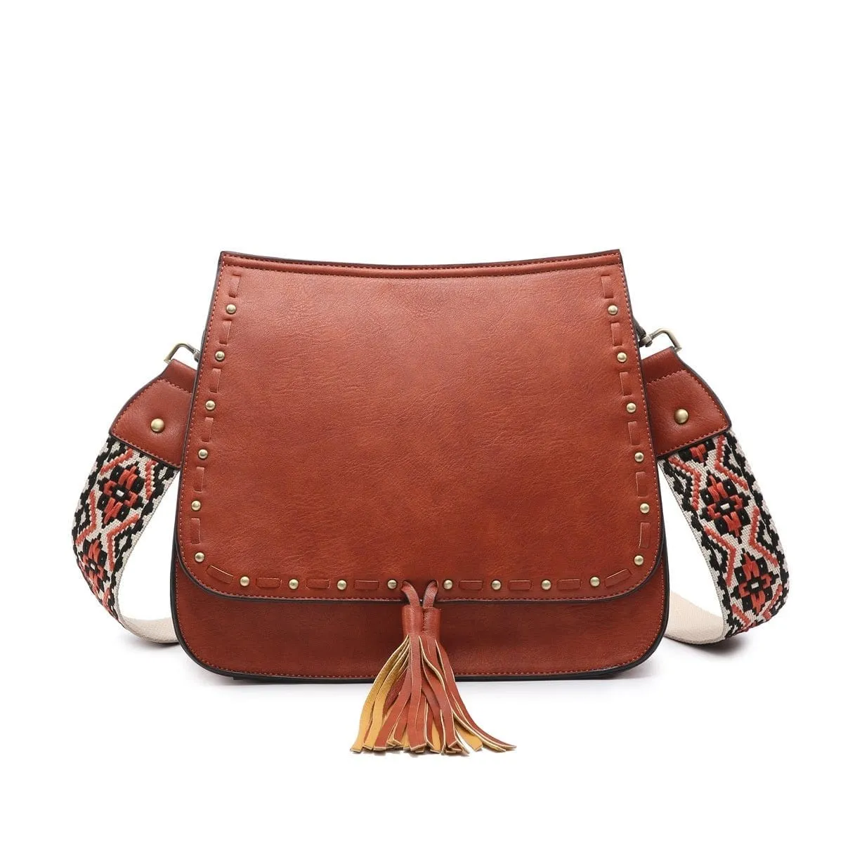 M1970 Structured Flapover Crossbody w/ Guitar Strap