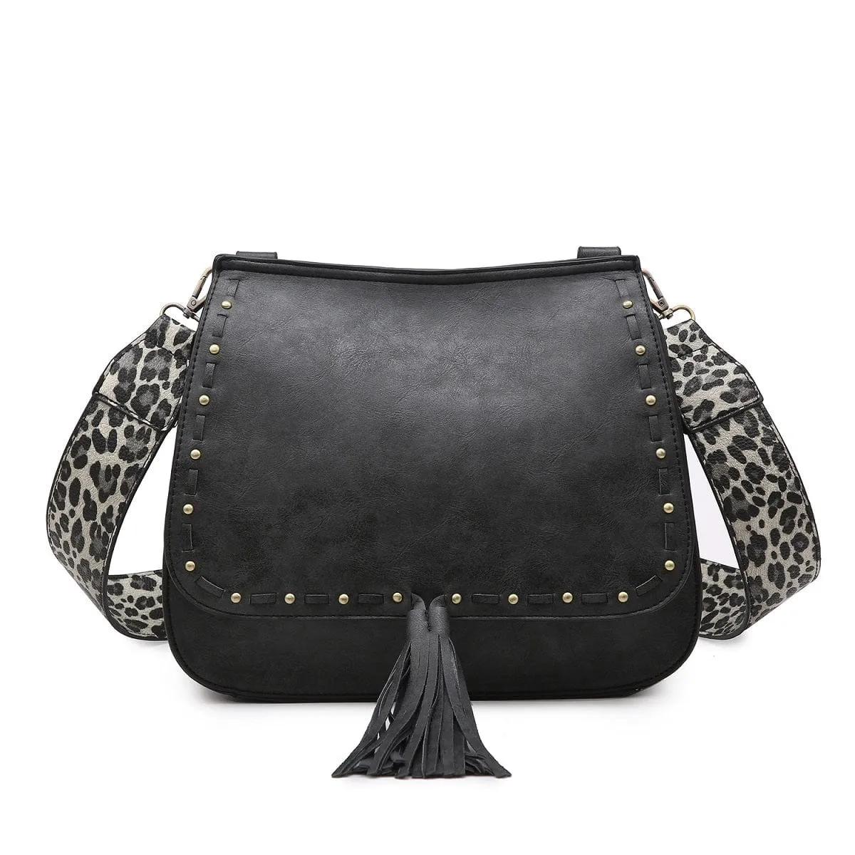 M1970 Structured Flapover Crossbody w/ Guitar Strap