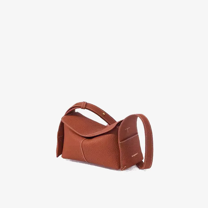 Minimalist Solid Color Shoulder Bag For Women Commuter Elegant Purse