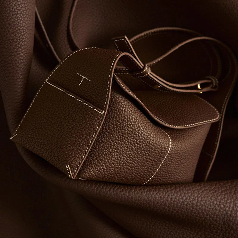 Minimalist Solid Color Shoulder Bag For Women Commuter Elegant Purse