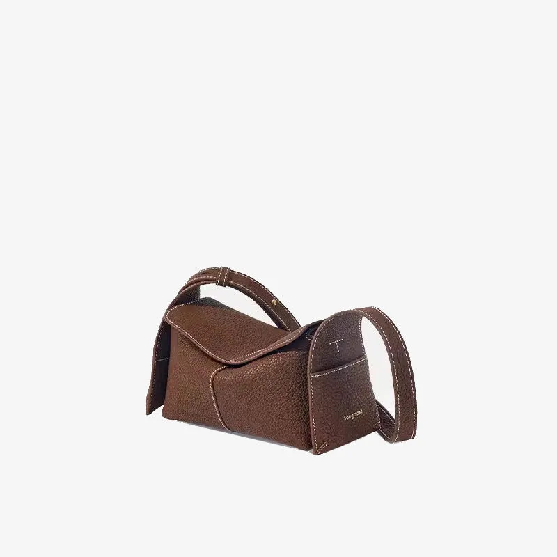 Minimalist Solid Color Shoulder Bag For Women Commuter Elegant Purse