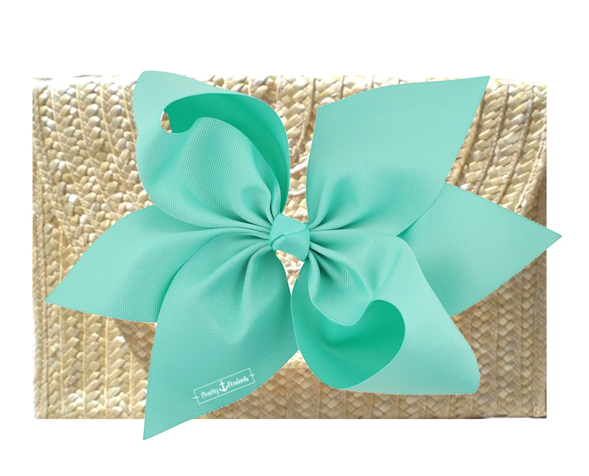Mint Bow, Interchangeable Bow for Clutch