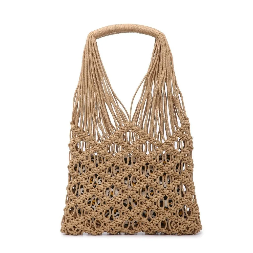 N2004 Shira Macrame Bag w/ Pouch