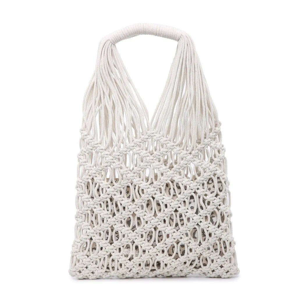 N2004 Shira Macrame Bag w/ Pouch