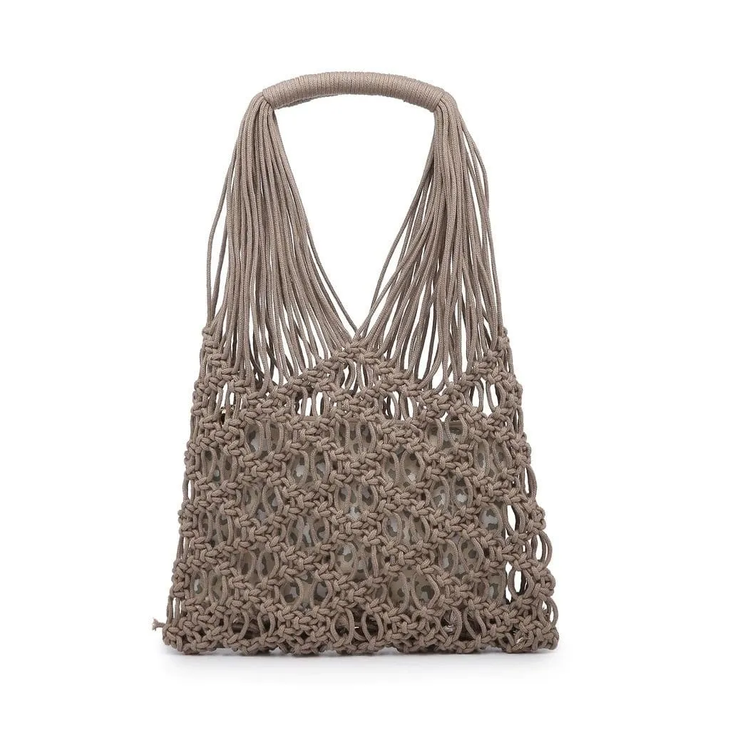 N2004 Shira Macrame Bag w/ Pouch