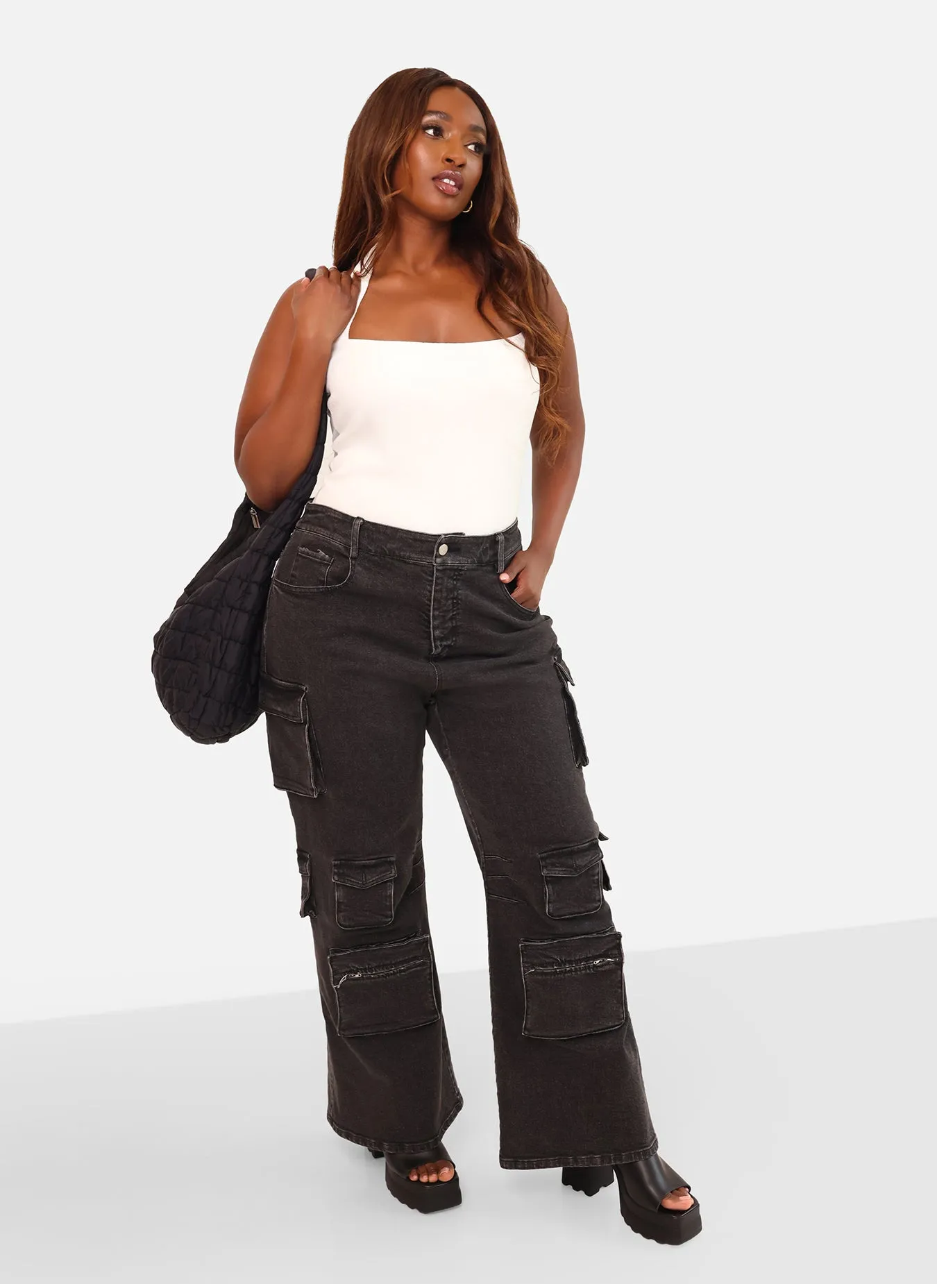 Quilted Crossbody Shoulder Bag