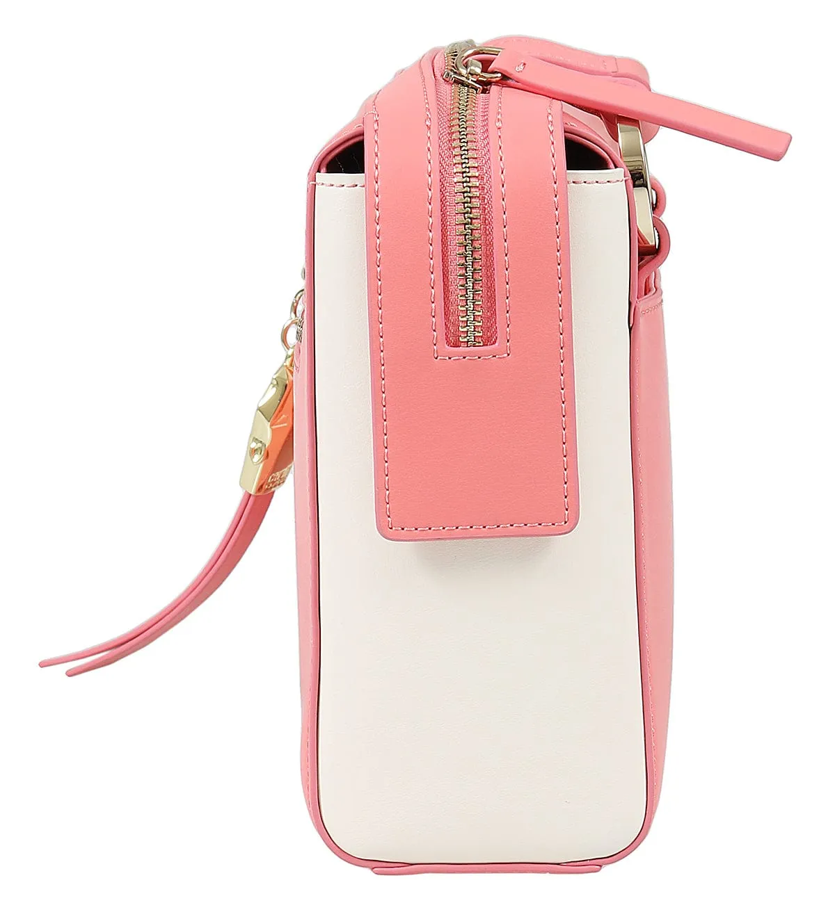 Roberto Cavalli Class GWLPD5 T35 Brigitte 0 Peach/Ivory Medium Shoulder Bag