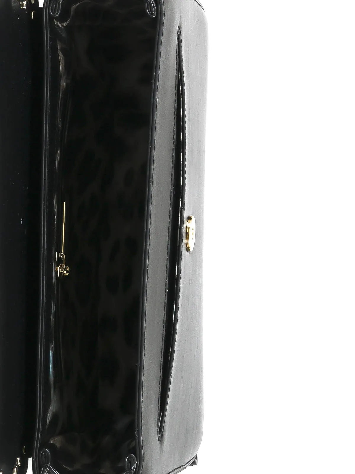 Roberto Cavalli Class GWLPEZ 999 Leolace 003 Black Shoulder Bag