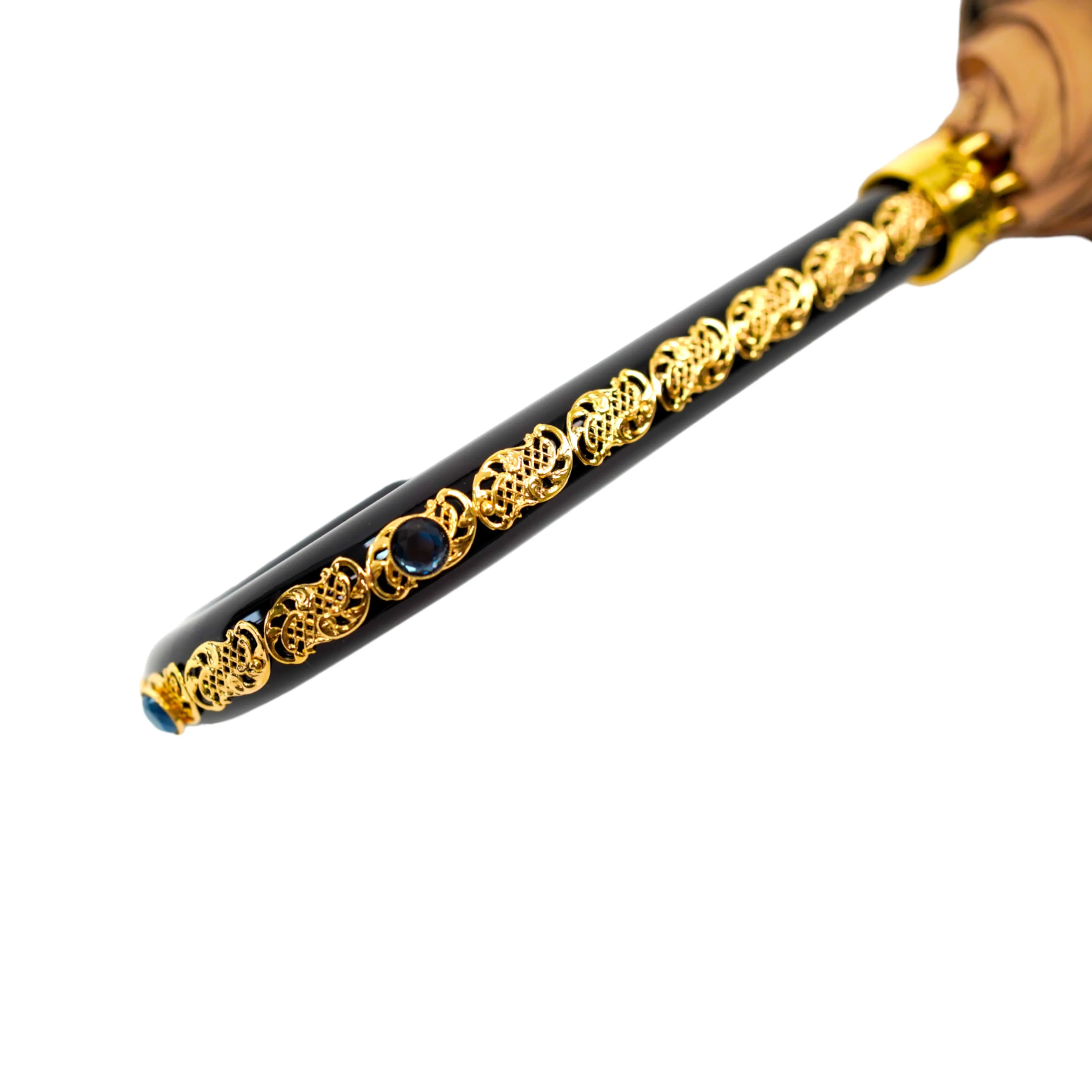 Sleek Italian Majolica Umbrella