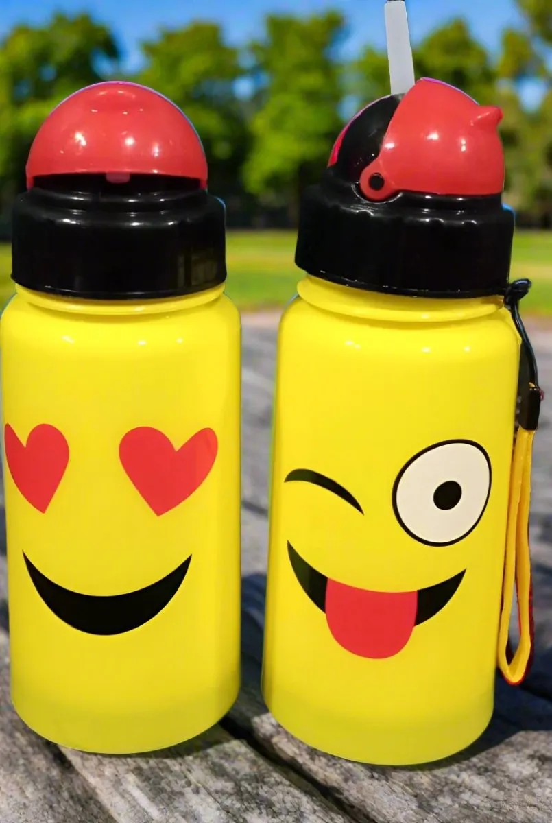 Smile Face Water Bottle | 1 Pcs